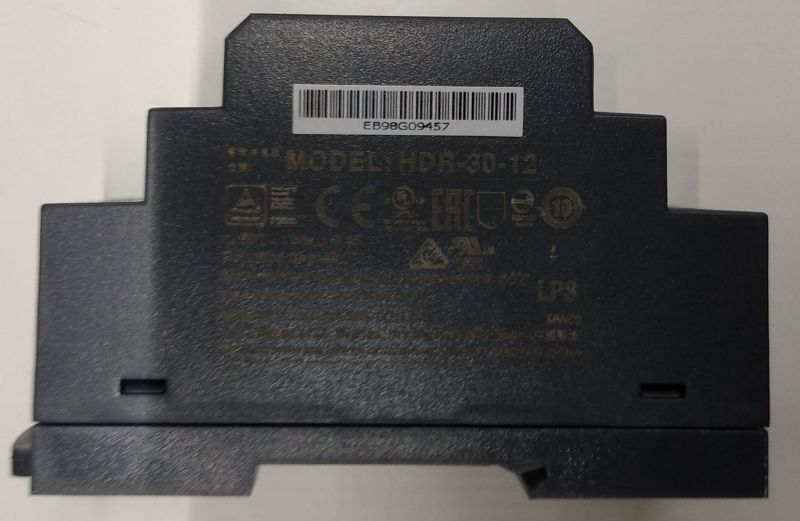 Zasilacz sieciowy na szynę TS35, MeanWell HDR-30-12