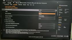 Ekran BIOS w trybie zaawansowanym z aktywnym profilem EXPO I i taktowaniem RAM 6000 MHz