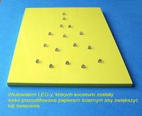 Podstawka LED pod świąteczne pocztówki Podstawka LED pod świąteczne pocztówki