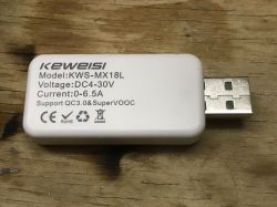 KWS-MX18L kolorowy miernik tester USB prądu napięcia, taki lepszy USB Doctor