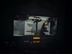 Ekran telewizora z informacjami o sygnale kanału Polsat HD.