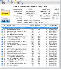 500GB USB Sunplus technology - Nie działa jeden z folderów na dysku.