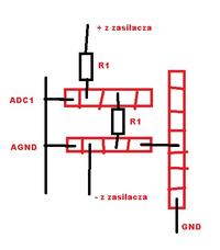 atmega8 - ADC - Niskie wartości przy pomiarze napięcia 0-5V, co robię źle?