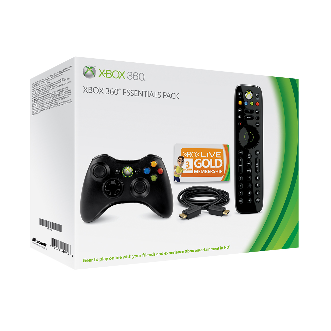 Xbox 360 Essentials Pack Zestaw Akcesoriów Dla Konsoli Xbox 360