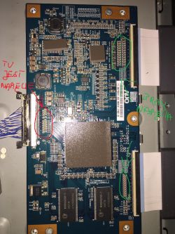 Samsung LE37A553P4R Brak obrazu, czarny ekran, jest dźwięk i podświetlanie