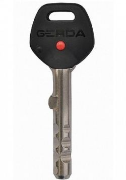 The GERDA lock, one of the keys, turns in a circle without releasing the bolts The GERDA lock, one of the keys, turns in a circle without releasing the bolts
