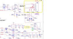 Fragment schematu: złącze baterii 12-pin z liniami BATT+, SMB i czujnikiem temperatury