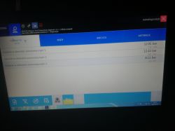 MAN TGA 480 E5 - Wskaźnik ciśnienia powietrza II obwod
