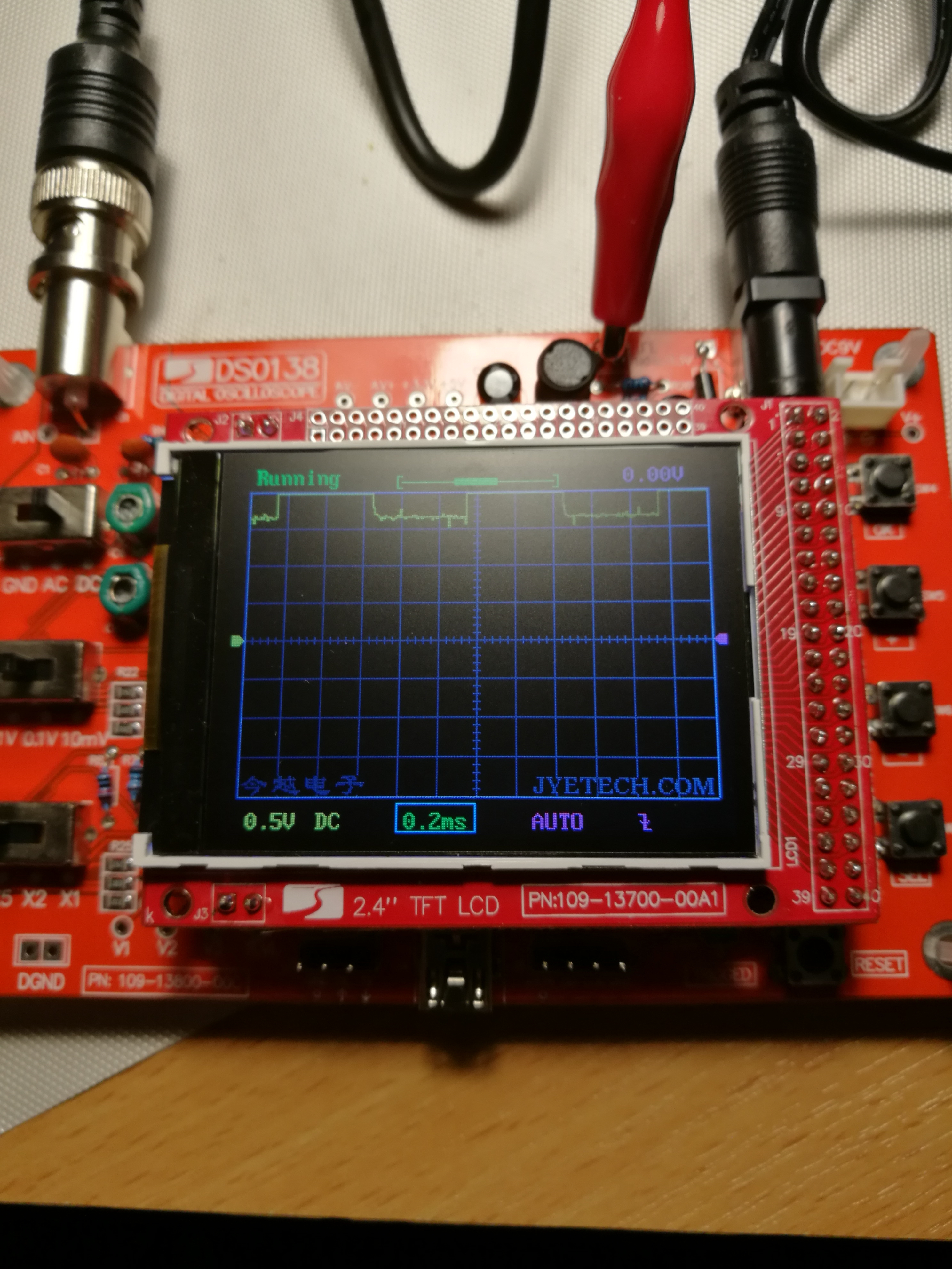 Прошивка осциллографа dso138 через usb