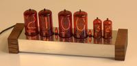 Kolejny zegar nixie z rodziny ElectroNIX clock 4x Z566m + 2x Z573m Kolejny zegar nixie z rodziny ElectroNIX clock 4x Z566m + 2x Z573m