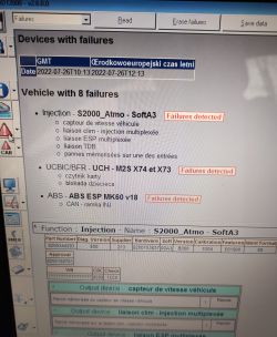 Renault Laguna 2ph1 - Gaśnie samoistnie, odcina zapłon, brak komunikacji CAN