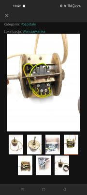 Schemat połączeń mikrowyłączników w sterowniku wózka WNA 1320