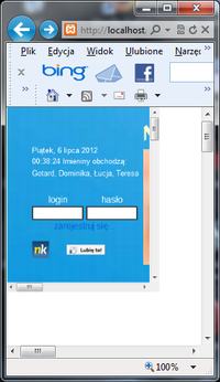 Skalowanie strony w Internet Explorer Skalowanie strony w Internet Explorer