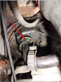 golf III 1,6 '96 - nazwa elementu obudowy silnika