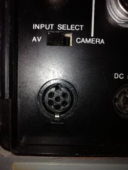 Kabel AV - DIN 5 do starego magnetowidu, poszukiwany schemat