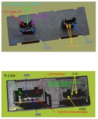 VW Polo 6N 1998 1.4 - Jak podłączyć nowe immo 10-pin do starego 8-pin?