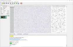 Screenshot of NeoProgrammer showing flash memory contents.