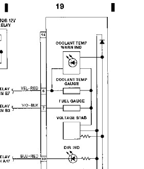 VW T4 93r 2.0 - szwankuje wskaźnik paliwa i temperatury