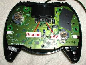 Modyfikacja XBOX'a - diody LED dla joysticków - część I