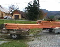 DIY: Jak przewieźć 13 m3 drzewa na budowę za pomocą traktora?