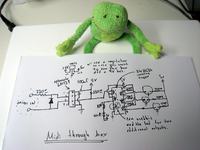 Proste MIDI thru box