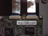 Lcd Acer Al2216w Biały ekran