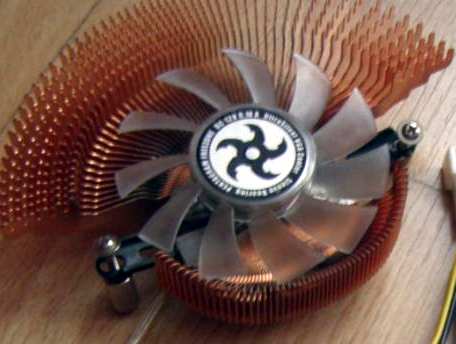 PNY QUADRO FX1300 zmiana chłodzenia