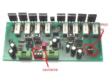 Problem AL-13 Końcówka mocy MOSFET