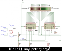Woltomierz LED na 10 diod dwu kolorowych 0..30V co 1.5V Woltomierz LED na 10 diod dwu kolorowych 0..30V co 1.5V