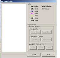 Jak skasować pamięć "pampersa" Canon MP 150