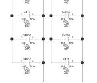 xbox 360 urwany kondensator SMD pod GPU. Numer elementu C4R52.