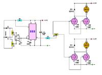 Sterownik PWM na dwa silniki z soft startem i stopem+ balans