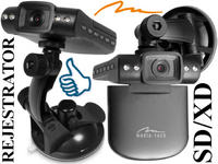 System o kamerowania auta wraz z systemem czujnego zapisu