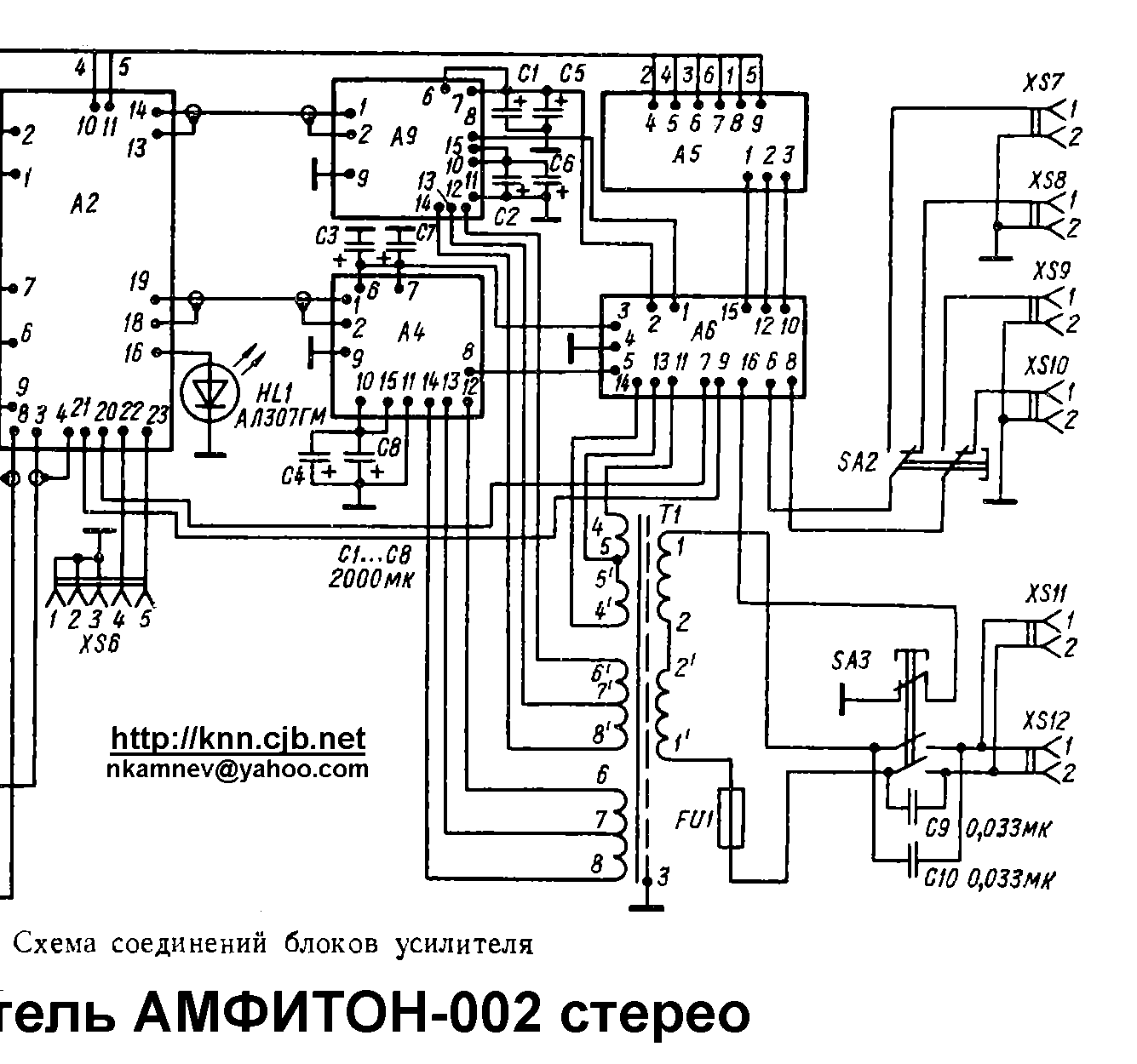 Одиссей 002 Стерео Инструкция