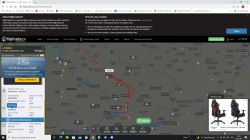 Napięcie na Ukrainie a ruch samolotów