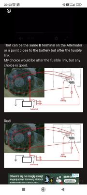 Alternator HC-Cargo 110137 podłączenie regulatora IN551