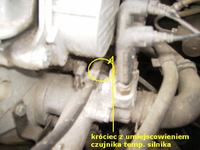 Czujnik temperatury płynu chłodzenia Seat Toledo 1.9 TDI 110KM 2000r.