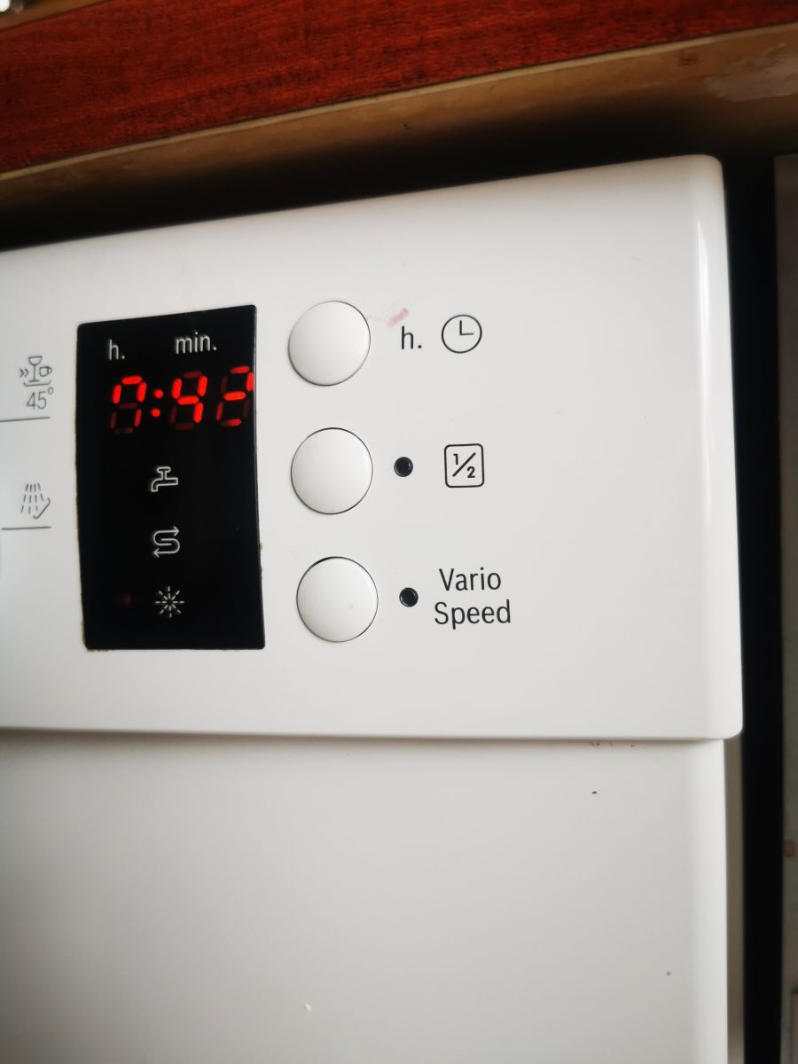 Bosch SMS50E82EU/50 typ SD6P1B nie działa Vario Speed i 1/2