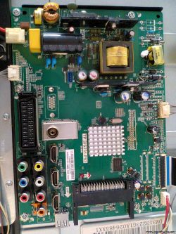 Sencor SLE 3210M4 TV Cartridge Search: TP.SIS231.P93, KBI+315A1L03 RoHS, 25Q64 Batch Issues