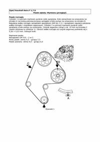 Opel Astra 1.7D rok 92 szukam schematu ustawienia rozrządu