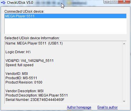 Mega Stick 128 - MSI MS-5511 Jak zgrać firmware?