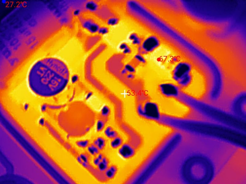 How hot does the 24 W Tuya ceiling lamp get? Test, interior and firmware change