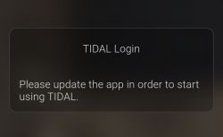 Problem z aplikacją Tidal na amplitunerze. Onkyo TX-L50