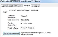 GOODDRIVE Twister 8GB – pendrive widoczny, brak dostępu i formatowania w Windows 7