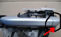 VW Golf VI 1.4 (2010) - Procedures for Opening Car with Discharged Battery