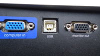Podłączenie dekodera DVB-T z projektorem - dekoder HDMI, projektor VGA/HDMI
