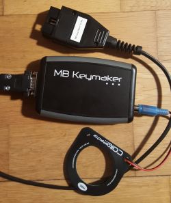 Kodowanie kluczyka Mercedes ML-163