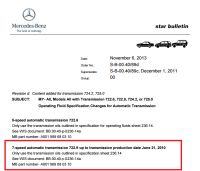 Mercedes C320 CDI 2006 - Szarpanie i przeciąganie biegów - automat