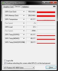 Jak obniżyć taktowanie karty Radeon HD4850 poniżej 500/500 MHz?