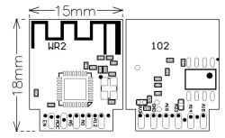 Tuya Smart WiFi relay on T102_V1.1 / RTL8710BN - test, interior, diagram